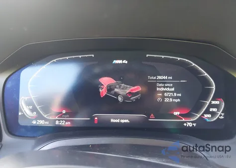 2023 BMW M4 Competition xDrive from USA, damaged, VIN WBS33BA00PCL94406